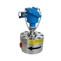 Débitmètre à engrenages ovales pour micro-débits de carburant diesel, eau, huile, liquide, connexion filetée/à bride OEM, en acier inoxydable