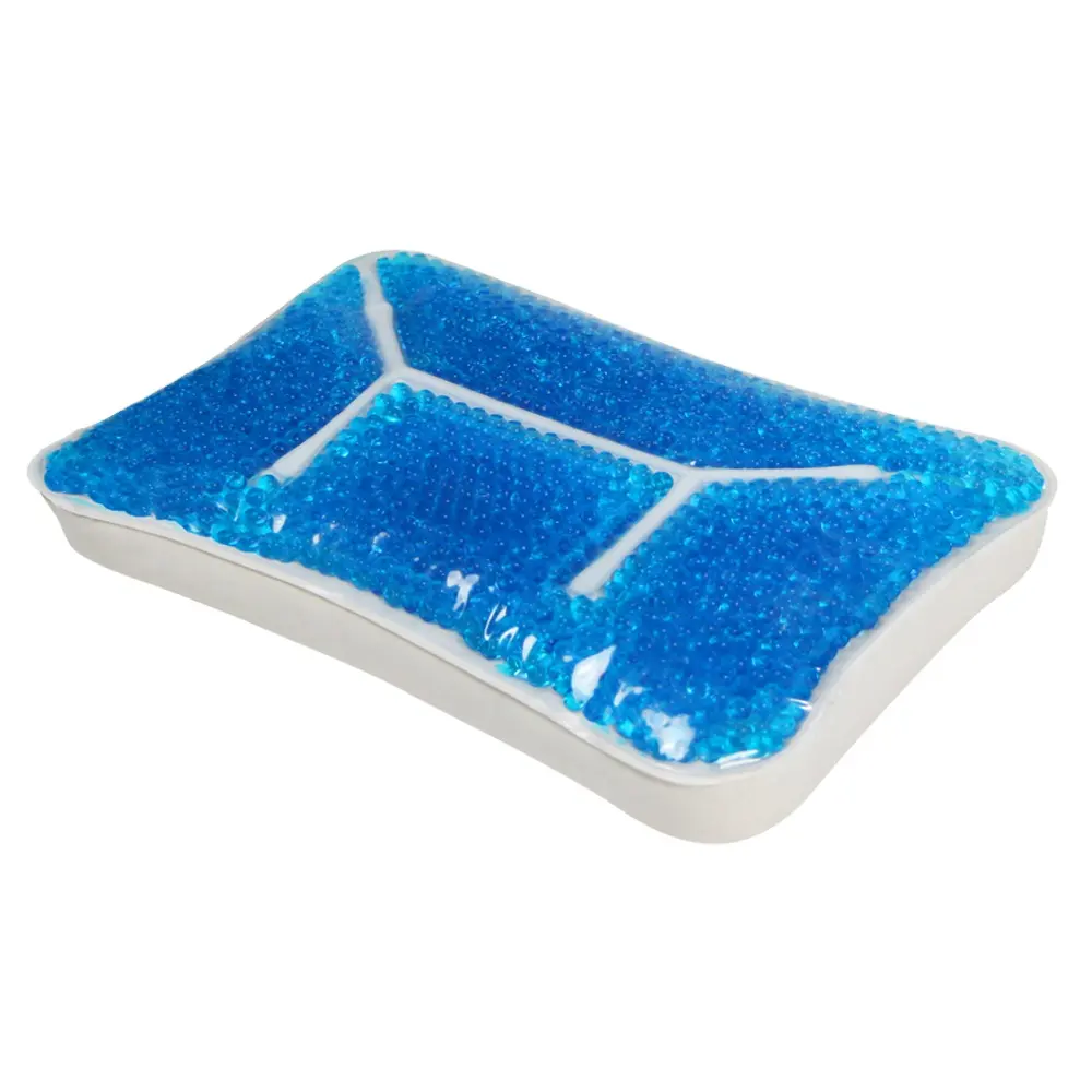 Ben-özelleştirilmiş tasarım sıcak soğuk paketi buz jel boncuk banyo yastığı