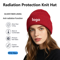 Bonnet anti-radiation, protection EMF, chapeau tricoté, protection contre le wifi et les micro-ondes