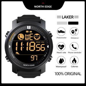 Montre connectée NORTH EDGE LAKER, moniteur de fréquence cardiaque, montre connectée pour femmes, course à pied, podomètre, réveil, étanche 50m, Android - Product Image 2