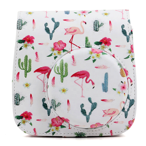 compacta proteger caso bolsa de mensajero de cuero Pu bolso de la cámara para <span class=keywords><strong>Fujifilm</strong></span> <span class=keywords><strong>Instax</strong></span> Mini 8 8 + Mini 9 - Product Image 4