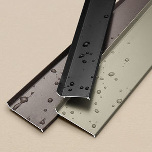 Moulure de plancher de <span class=keywords><strong>plinthe</strong></span> murale en aluminium léger pour bâtiment de grande hauteur panneau de manipulation facile <span class=keywords><strong>plinthe</strong></span> en métal étanche - Product Image 3