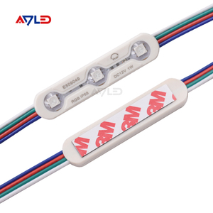 โมดูลไฟ LED RGB ADLED 12V 1W SMD 5050 IP68 แถบไฟ LED กันน้ำสำหรับใช้งานกลางแจ้ง สำหรับป้ายตัวอักษร - Product Image 4