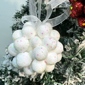 Wholesale Creative 5pcs/set Snowflake Foam Sprinkles <b>Christmas</b> Ornaments Pendant Xmas <b>Tree</b> Decoration Hanging - Product Image 4