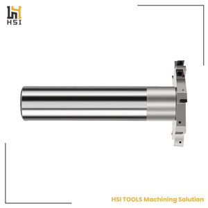 Porte-fraise à rainures en T indexable pour plaquettes CCMT060204, outil de raclage CNC pour métaux, rainurage haute performance - Product Image 1