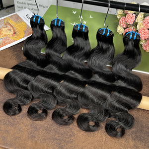 Wholesale 15A Raw Human Hair Bundles Indian <b>Body</b> <b>Wave</b> Raw Virgin Hair 100% Unprocessed Real Natural Human Hair Extensions - Product Image 5