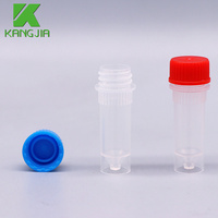Tube de cryotransfert en PP de 2 ml pour la conservation d'échantillons à basse température, utilisé pour les kits de test ELISA