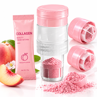 Aangepaste smaak mariene collageen huidflesdop vloeistofseparatie dop draaidop vaste drank supplement collageenpeptiden poeder