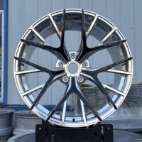 Jantes forgées monobloc en aluminium sur mesure de 17, 18, 19, 20, 21, 22 pouces pour BMW, Mercedes, Audi, Porsche, AMG, Volkswagen, couleur argent