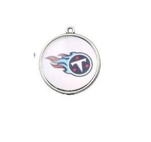 Pittsburgh Steelers rétro 20mm rond temps pierre précieuse pendentif Sport joueur de Football collier petit pendentif bijoux à bricoler soi-même accessoires - Product Image 5