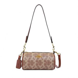 Bolso de Hombro Cruzado de Piel Sintética para Mujer, Estilo Francés de Lujo, Retro, Moderno, con Patrón Geométrico, de Moda, Superventas - Product Image 5