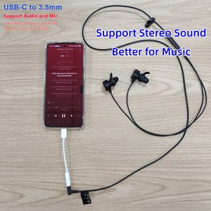 Adaptateur casque USB-C vers 3,5 mm haute résolution, <span class=keywords><strong>prise</strong></span> <span class=keywords><strong>jack</strong></span> 3,5 mm avec micro, pour <span class=keywords><strong>iPhone</strong></span> 15 Android, DAC stéréo numérique - Product Image 6