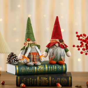New cross-border Harvest Festival faceless <b>doll</b> figurine Rudolph <b>doll</b> Christmas decoration small gift Thanksgiving - Product Image 3
