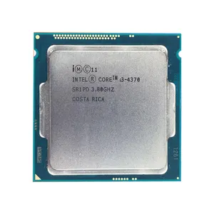 Intel-CPU i3 4370 usado, lga1150 hd4600 con procesador, bandeja