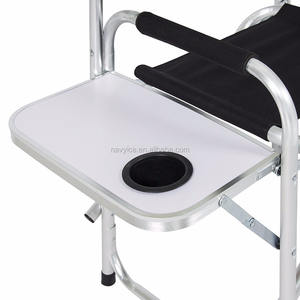 Silla de Director Plegable de Aluminio con Respaldo Alto, Moderna, Ligera, Portátil, Fácil de Transportar y Guardar, para Exteriores - Product Image 5