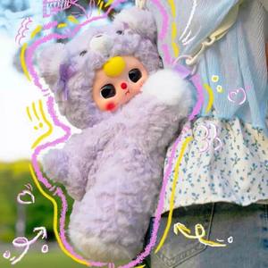 Mochila de Peluche Original Baby Three Hug, Bolso de Hombro con Muñeca Adorable, Bolso para Niñas, Muñeca Sorpresa en Caja Ciega - Product Image 3