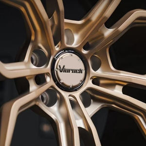 VIOROCK 2 piezas ruedas forjadas oro bronce 15-22 pulgadas 5*112 5*<span class=keywords><strong>120</strong></span> 5*114,3 para 370Z <span class=keywords><strong>BMW</strong></span> F32 G30 E90 M4 Ford Mustang Audi Car Rim - Product Image 5