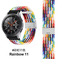 RYB Premium Quality Skin Friendly Respirant Élégant Nylon Sport Montre Bracelet Bracelet pour Samsung Galaxy Watch 20mm 22mm