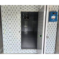 Chambre froide mobile pour magasins d'alimentation avec compresseur Copeland, panneaux de 120 mm pour une économie d'énergie et une température stable -30°C ° C