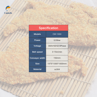 Machine automatique à paner les nuggets de poulet, les biscuits et les boulettes de viande