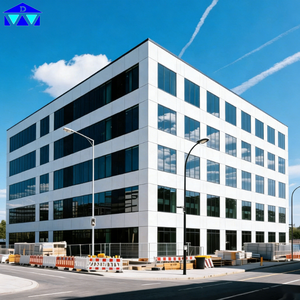 Edificio Corporativo Prefabricado de Acero de <span class=keywords><strong>M</strong></span>últiples Niveles para Espacio de Oficinas Comerciales en Sierra Leona - Product Image 1