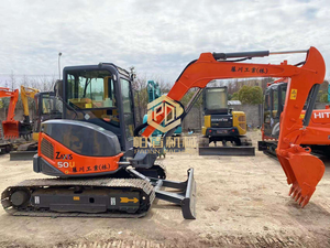 Envío gratis 2023 excavadora usada <span class=keywords><strong>HITACHI</strong></span> ZX50U máquina de construcción de 5 toneladas Japón Original CE EPA usada granja jardín Mini excavadora - Product Image 2