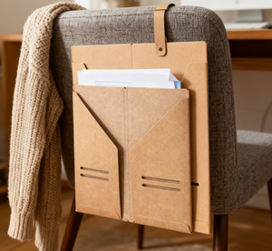 Thư mục tài liệu giấy kraft thực tế với Túi tập tin cho văn phòng sử dụng hàng ngày và lưu trữ du lịch - Product Image 6