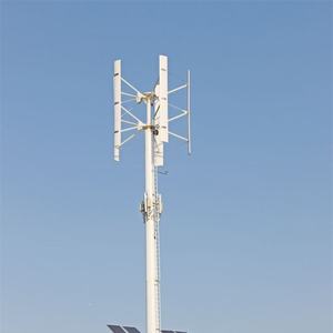 Wind-Solar-Hybridsystem 50kW Windmühlen-Kraftwerk Vertikalachsen-Windgenerator Windturbine - Product Image 4