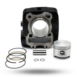Kit de bloc-cylindre de moteur de moto TVS Star Sport de haute qualité, taille standard 51 mm, avec jeu de segments de piston standard OEM - Product Image 2