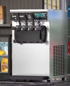 High Productivity Three Flavors Stainless Steel Commercial Soft <b>Ice</b> Use AS-BQL128 High-Power Consumption - Product Image 5