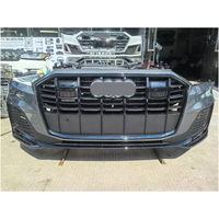 Pare-chocs avant en plastique avec calandre et phares pour Audi Q7 2023, pièce de rechange d'origine d'occasion à fixer par vis