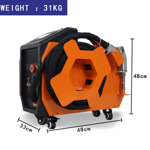 New JM 3 in 1 Metal <b>Laser</b> Air-cooled Handheld Fiber <b>Laser</b> Welding <b>Cleaning</b> Cutting <b>Machine</b> with 3-Year Warranty - Product Image 2