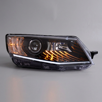 Conjunto de Faros Delanteros para Skoda Octavia 2015-2017, Actualizados con LED, DRL, Lente de Proyector