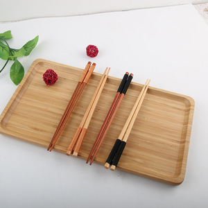 Vente en gros de baguettes pointues japonaises à usage domestique d'hôtel Vaisselle à la mode Bûches antidérapantes en bois - Product Image 3
