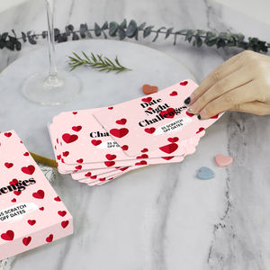 Date personnalisée populaire <span class=keywords><strong>nuit</strong></span> avec des défis cartes à gratter pour les couples datant - Product Image 4