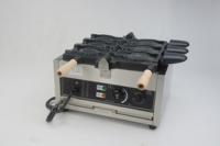 Machine à gaufres Taiyaki en fonte pour la fabrication de Taiyaki à la crème glacée, modèle Commercial Electric Open Mouth Fish Taiyaki Maker