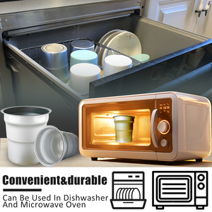 Vente chaude Produits écologiques durables Cadeau Tasse à café froide jetable en aluminium Tasse isotherme pour le sport - Product Image 5