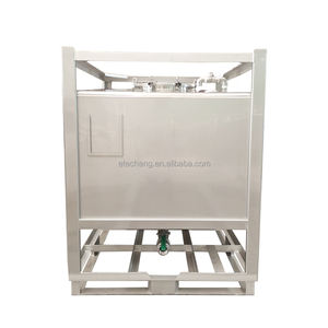 Precio de fábrica 1000L 2000L tanque de almacenamiento de gas combustible apilable de acero inoxidable IBC tanque de mano para líquidos peligrosos - Product Image 1