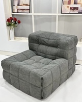 Mufang Sofa Tatami inclinable de haute qualité Hot-Selling Lazy Floor Bean Bag for Salon Office Compressed for Villa Use
