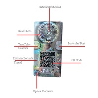 Étiquette adhésive de sécurité holographique personnalisée, code QR, numéro de série, matériau PET, impression sérigraphique, logo personnalisé, 150x150mm