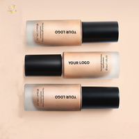 Créez votre propre logo Fond de teint liquide complet couverture non comédogène végétalien lumineux mat de haute qualité avec emballage