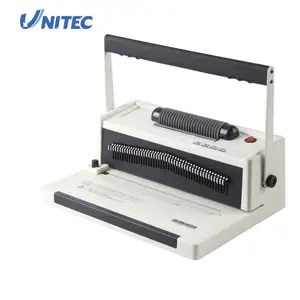 A4 manual desktop coil spiral plastic ring binder small book binding machine with good price