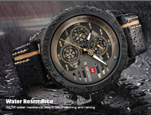 นาฬิกา Naviforce รุ่น NF9110 นาฬิกาข้อมือควอตซ์แฟชั่นลำลองสำหรับผู้ชาย  โครโนกราฟ กันน้ำ นาฬิกาหรูหรา - Product Image 5