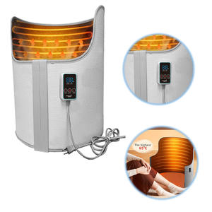 Chauffe-table électrique pliable à panneau infrarouge pour bureau à domicile Chauffe-table d'hiver avec pied Aucun nettoyage nécessaire Fonction étanche - Product Image 6