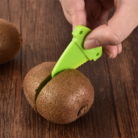 Huishoudelijke kiwi-schiller, -snijder, multifunctionele kiwi-fruitsnijder, schil- en pulpseparator, fruit-gadget