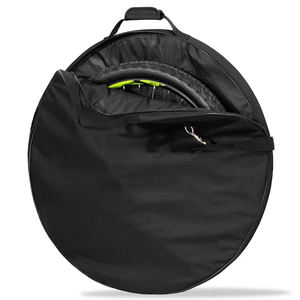 Sac de transport professionnel <span class=keywords><strong>pour</strong></span> roues de vélo avec rembourrage en mousse souple <span class=keywords><strong>pour</strong></span> roues de route et VTT de 26, 27,5 et 29 pouces, idéal <span class=keywords><strong>pour</strong></span> le transport et le rangement en voyage. - Product Image 1