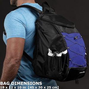 Muestra gratis Pickleball Bag Bolsas de entrenamiento deportivo Tackle Jugador de fútbol Bolsa de equipo Bolsas de gimnasio Pickleball Mochila - Product Image 5