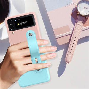 Anti-golpe Funda De Teléfono Para Galaxy Z <span class=keywords><strong>Flip</strong></span> <span class=keywords><strong>4</strong></span> <span class=keywords><strong>Carcasa</strong></span> Plegable Con Soporte De Pulsera Retráctil Para PC <span class=keywords><strong>Samsung</strong></span> Z <span class=keywords><strong>Flip</strong></span> 3 - Product Image 5