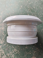 Diffuseur d'air rond en aluminium pour système de CVC, ventilation, échappement, alimentation en air conditionné, buse à jet d'air, diffuseur de boule d'air