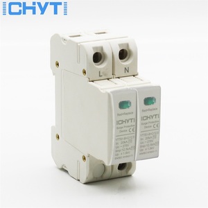 CHYT T1 + T2 YTTS1-<span class=keywords><strong>B</strong></span> + <span class=keywords><strong>C</strong></span>/12.5 2P guida Din a bassa tensione AC 275V 20KA-40KA 12.5KA limitatore di sovratensione parafulmine SPD - Product Image 6